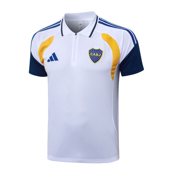 Polo Boca Juniors 2026-27 Blanc 2